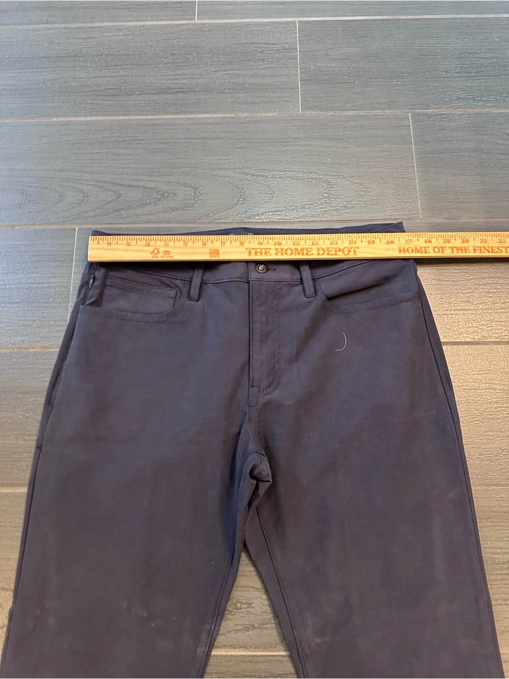 J. Crew Men's Straight Fit Tech Pants in Navy